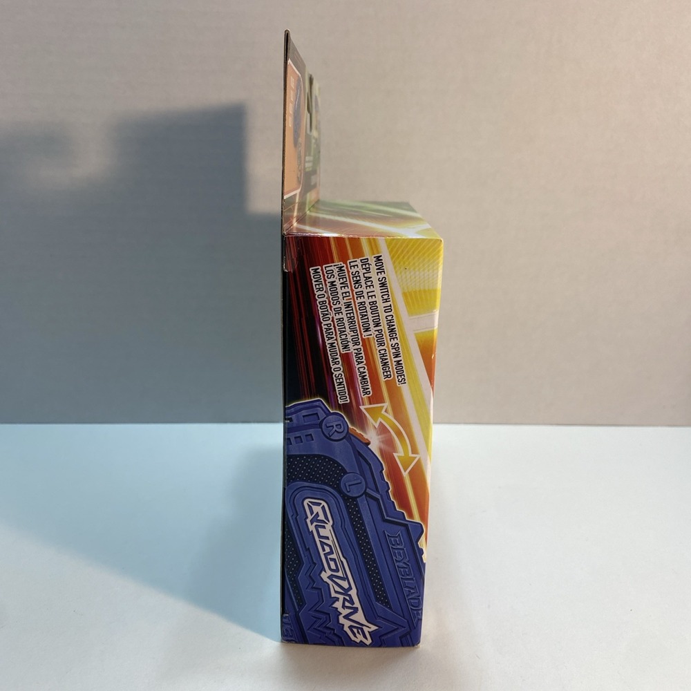 Beyblade Burst QuadDrive Cyclone Fury String Launcher Set Battle Roktavor R7 NEW - Picture 4 of 6